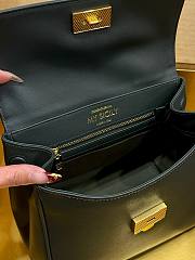 Kitlife Dolce & Gabbana Small My Sicily Handbag In Dark Green Plongé Calfskin 19x21x14cm - 2
