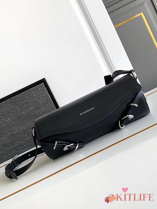 Kitlife Givenchy Voyou Roller Messenger Bag Black 19052 25x10x13cm - 1