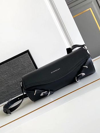 Kitlife Givenchy Voyou Roller Messenger Bag Black 19052 25x10x13cm