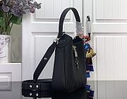 Kitlife Louis Vuitton All Around PM Bag Black M28306 25x20x6cm - 6