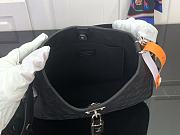Kitlife Louis Vuitton All Around PM Bag Black M28306 25x20x6cm - 4