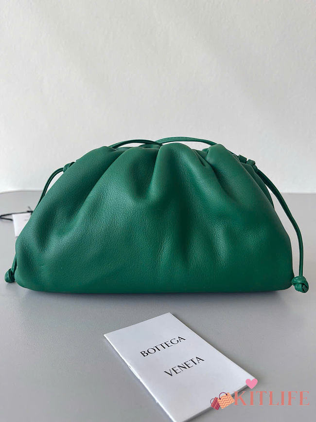 Kitlife Bottega Veneta Pouch Green 23x13x5cm - 1