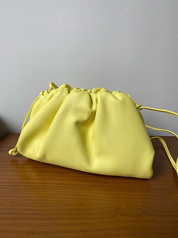 Kitlife Bottega Veneta Pouch Yellow 23x13x5cm 