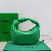 Kitlife Bottega Veneta Jodie Medium Bag Green 690225 36x21x13cm - 1