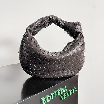 Kitlife Bottega Veneta Jodie Medium Bag Dark Brown 690225 36x21x13cm