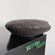 Kitlife Bottega Veneta Jodie Medium Bag Dark Brown 690225 36x21x13cm - 6