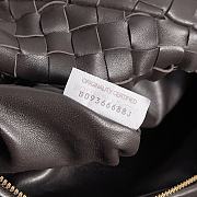 Kitlife Bottega Veneta Jodie Medium Bag Dark Brown 690225 36x21x13cm - 2