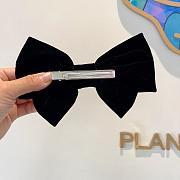 Kitlife Chanel Bow Hair Clip Black   - 6