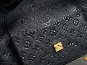 Kitlife Louis Vuitton Hobo Métis Bag Black M27189 35x32.5x10cm - 4