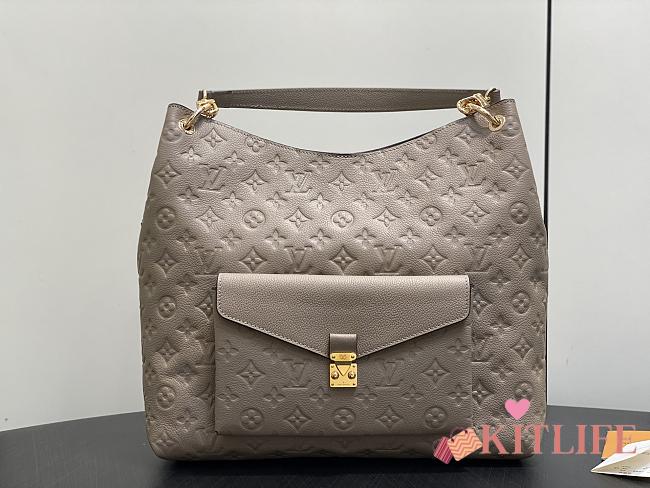 Kitlife Louis Vuitton Hobo Métis Bag Taupe M27937 35x32.5x10cm - 1