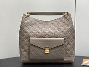 Kitlife Louis Vuitton Hobo Métis Bag Taupe M27937 35x32.5x10cm - 1