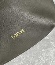 Kitlife Loewe Mini Flamenco Purse Bag Khaki Green 23x5.5x17cm - 4