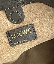 Kitlife Loewe Mini Flamenco Purse Bag Khaki Green 23x5.5x17cm - 2