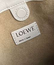 Kitlife Loewe Mini Flamenco Purse Bag White 23x5.5x17cm  - 5