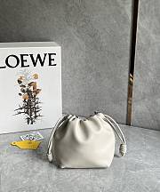 Kitlife Loewe Mini Flamenco Purse Bag White 23x5.5x17cm  - 2
