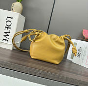 Kitlife Loewe Mini Flamenco Purse Bag Yellow 23x5.5x17cm - 1