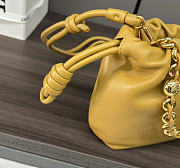 Kitlife Loewe Mini Flamenco Purse Bag Yellow 23x5.5x17cm - 5