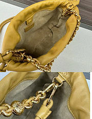 Kitlife Loewe Mini Flamenco Purse Bag Yellow 23x5.5x17cm - 3