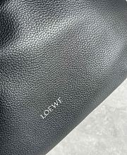 Kitlife Loewe Mini Flamenco Purse Bag Black 23x5.5x17cm  - 3
