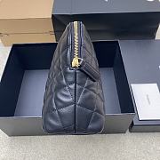 Kitlife Saint Laurent Le Cassanfre Cosmetic Bag Black 736010 30×20×11cm - 2