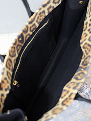 Kitlife Saint Laurent Rive Gauche Tote Bag in Leopard Printed 509415 48×36×16cm - 6