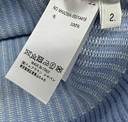 Kitlife Thom Browne Triped Front-pocket Cardigan Blue - 5