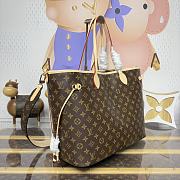 Kitlife Louis Vuitton Neverfull Bandoulière Inside Out GM Bag Brown & Beige M11948 39x32x19cm - 4