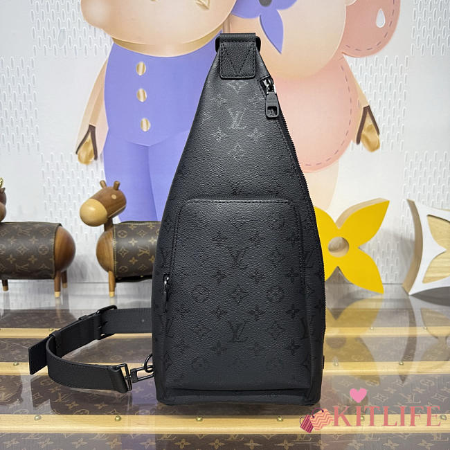 Kitlife Louis Vuitton Duo Crossbody Bag Black M28399 20x42x6cm  - 1