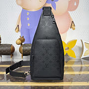 Kitlife Louis Vuitton Duo Crossbody Bag Black M28399 20x42x6cm  - 1