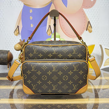 Kitlife Louis Vuitton Nil GM Bag Brown Monogram Archive Canvas M27852 28.5x11.5x20cm