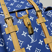 Kitlife Louis Vuitton Christopher MM Backpack Blue M55699 38x44x12.5cm - 2