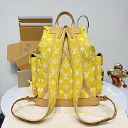 Kitlife Louis Vuitton Christopher MM Backpack Yellow M55699 38x44x12.5cm - 5