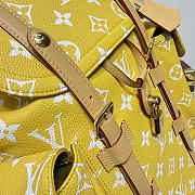 Kitlife Louis Vuitton Christopher MM Backpack Yellow M55699 38x44x12.5cm - 2