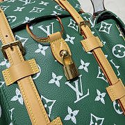 Kitlife Louis Vuitton Christopher MM Backpack Green M55699 38x44x12.5cm - 3