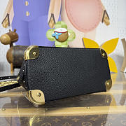 Kitlife Louis Vuitton Alma Trunk BB Bag Black M29445 24x18x12cm - 3