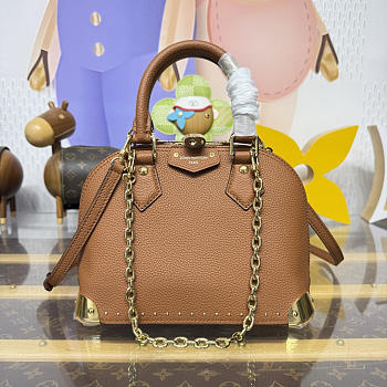 Kitlife Louis Vuitton Alma Trunk BB Bag Tan M29091 24x18x12cm 