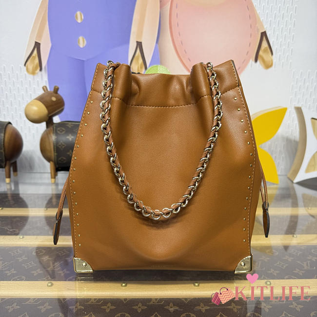 Kitlife Louis Vuitton Noé Trunk Bag Tan M29131 23x27x8cm - 1