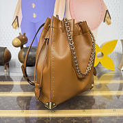 Kitlife Louis Vuitton Noé Trunk Bag Tan M29131 23x27x8cm - 5