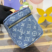 Kitlife Louis Vuitton Nice Mini Bag Blue Denim M27946 20x13.5x12cm - 5