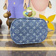 Kitlife Louis Vuitton Nice Mini Bag Blue Denim M27946 20x13.5x12cm - 4