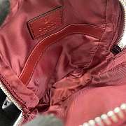 Kitlife Gucci Men's Nylon Crossbody Bag Red 12.5x17.5x4cm - 2