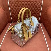 Kitlife Louis Vuitton Sac Speedy P9 Bandoulière 25 Bag Silver M2A420 25x15x15cm - 6