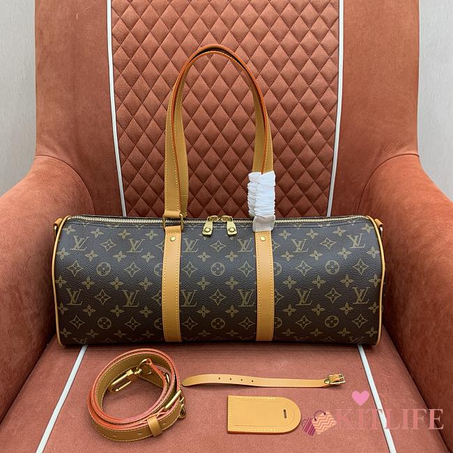 Kitlife Louis Vuitton Needle Bag Brown Monogram Coated Canvas M28116 46x22x17cm - 1