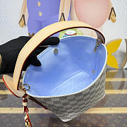 Kitlife Louis Vuitton All In BB Bag Damier Azur Canvas N40855 16x18x12cm - 5