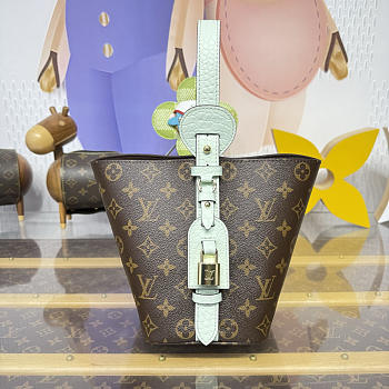 Kitlife Louis Vuitton All In BB Bag Brown & Green N30028 16x18x12cm 