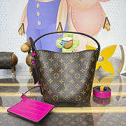 Kitlife Louis Vuitton All In BB Bag Monogram Rose N30025 16x18x12cm - 4