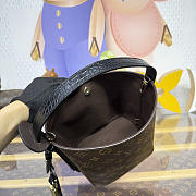 Kitlife Louis Vuitton All In BB BagMonogram Black N30013 16x18x12cm  - 2