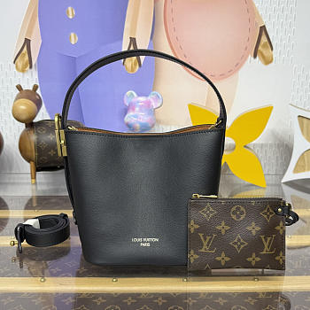 Kitlife Louis Vuitton Low Key All In BB Bag Black M25543 16x18x12cm