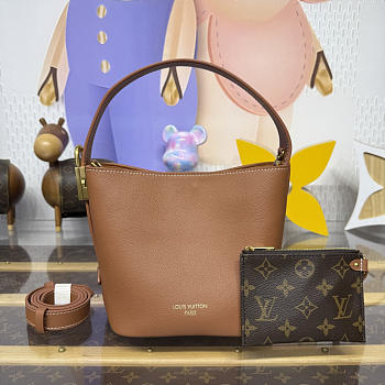 Kitlife Louis Vuitton Low Key All In BB Bag Brown M14416 16x18x12cm