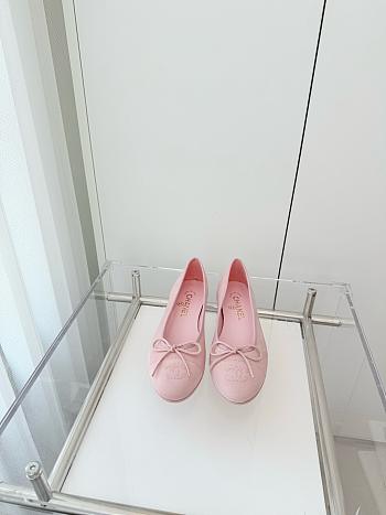 Kitlife Chanel Classic Ballet Flats Shoes Pink